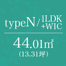 Ntype 1LDK